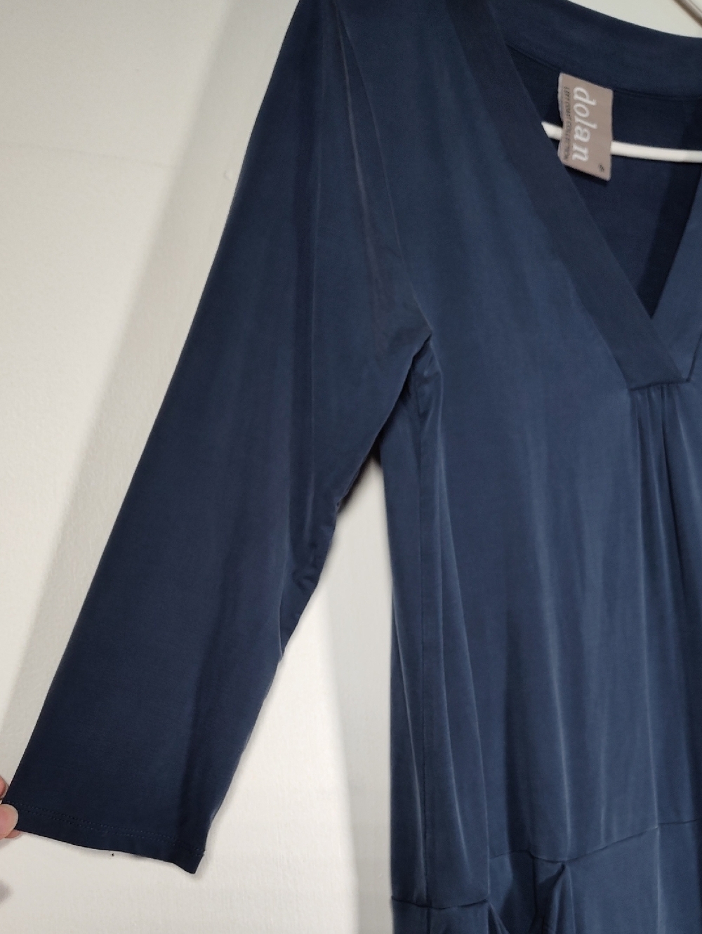 Anthropologie Dolan Tegan blue‎ tunic mini dress M - Picture 4 of 11